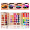 UCANBE Pretty All Set Eyeshadow Palette Holiday Gift Set Pro 86 Colors Makeup Kit Matte Shimmer Eye Shadow Highlighters Contour Blush Powder All In O