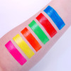 UV Glow - Neon UV Paint Stick/Face & Body Crayon - Genuine and original UV Glow product - glows brightly under Blacklights! (Set of 6)