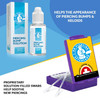 Dr. Piercing Aftercare Swabs Bundle with Keloid Bump Removal Drops - Saline Solution For Piercings - Ear Piercing Cleaner