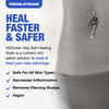 H2Ocean Healing Soak Piercing & Wound Sea Salt Bath - Sea Salt Saline Solution for Piercing & Wound Care - Soothing Aftercare for Body Piercings - 4