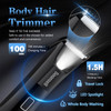 Soonsell Manscape Beard Trimmer for Men,Ball Shaver,Nose Hair Clippers,Electric Razor,Hair Clippers for Men,4 IN1 Men's Grooming Kit,LED Display,Wate