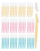 Dermaplane Razor, 60 Pcs Face Razors for Women and Men, Multipurpose Eyebrow Razor, Dermaplaning Tool for Face by MoHern? Multi-Color