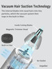 MANSPOT Nose & Ear Hair Trimmer for Men, 10000-RPM Electric Nose Trimmer for Men with Vacuum Cleaning System, IPX7 Waterproof, USB-C Charge, 90min Ru