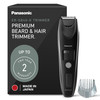 Panasonic Beard Trimmer for Men Cordless Precision Power, Hair Clipper with Comb Attachment and 19 Adjustable Settings, Washable, ER-SB40-K, 0.5-10mm