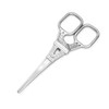 Eiffel Tower Embroidery Scissors - 5.5 Inch Stainless Steel Sharp Sharp Detail Shears for Craft - Sewing Scissors Stitch Cutting - Embroidery Sewing