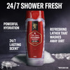 Old Spice Moisturizing Body Wash for Men, Hydro Wash, 2-in-1 Long Lasting Scent & Deep Hydration, 24/7 Shower Fresh, Smoother Swagger Scent, 16 oz (P
