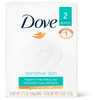Dove Beauty Bar Soap Sensitive, 24 Bars for Sensitive Skin, Fragrance Free and Hypoallergenic 3.75 oz