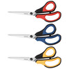 QMVESS 8.5" Scissors All Purpose 3 Pack, Ultra Sharp 2.5mm Thick Blade Scissors for Office, Professional Ergonomic Comfort Grip for Office School Hom