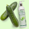Dinur Cosmetics Cucumber Milky Cleanser Non Foaming Refreshing Removes Dirt MakeupIdeal for Oily Skin Soft Suple & Radiant Skin 8 fl. oz. 250 ml.