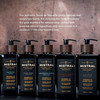 Mistral Black Amber Liquid Hand Soap for Men | Luxury Moisturizing Handsoap with Organic Olive Oil, Glycerin and Coconut Oil | Rich Lather | Paraben-