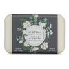 Mistral Classic French Bar Soap, White Flowers, 7 oz - Triple-Milled Luxury Natural Soap with Organic Shea Butter & Olive Oil | Long-Lasting Moisturi