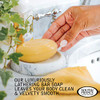 Lemon Verbena Clean Bar Soap by South of France Clean Body Care Triple-Milled French Soap with Organic Shea Butter + Essential Oils Vegan, Non-GMO Bo