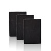 Brickell Men's Purifying Charcoal Soap Bar for Men (3 Pack), Natural and Organic, Exfoliating Bar Soap Handmade with Activated Charcoal and Peppermin