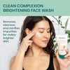 Himalaya Clean Complexion Brightening Face Wash for Bright Clean Skin, For All Skin Types, Free from Parabens, SLS, and Phthalates, 150 ml (5.07 oz)