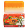 ASANTEE Papaya & Rice Milk with Honey Cleansing Soap 125 Grams (Pack of 1)
