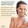 OMIC Organic Extract Of Papaya Exfoliating Body Wash, 33.8 Fl oz 1000ml, with Papaya Oil and Shea Butter