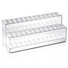 Xthrotsenk 44-Slots Acrylic Pen Holder Display Pen Stand Clear Pencil Holder Brush Holder Organizer Eyebrow Pen Stand Art Brush Makeup Brush Rack Org