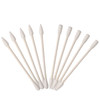 400 Pcs Cotton Swabs Double Precise Tips with Cardboard Sticks Cotton Disposable Buds for Makeup Cleaning Painting(Pointed and Spiral Head, Pointed a