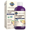 Garden of Life Organics Elderberry Immune Support for Kids with Zinc, Vitamin C - Kids Elderberry & Sleep Immune Syrup Liquid, Bedtime Herbs for Chil