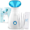 Pure Daily Care NanoSteamer Large 3-in-1 Nano Ionic Facial Steamer with Precise Temp Control - Humidifier - Unclogs Pores - Blackheads - Spa Quality