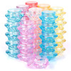 HNYYZL 40Pcs Cosmetic Containers,3 Gram Sample Empty Container Plastic Travel Pot Jar, for Eye Shadow Nails Powder Jewelry Earrings Lotion Cream Samp
