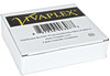 Vivaplex, 50, Clear, 3 Gram Plastic Pot Jars, Cosmetic Containers, With Black Lids.