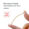 Cotton Swabs with Wooden Sticks/Double Tipped Natural Bamboo Cotton Buds 900pcs