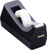 Scotch Desk Tape Dispenser, 1in. Core, Black, 6 Pack