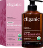Cliganic Organic Rosehip Seed Oil for Face, 100% Pure | Natural Cold Pressed Unrefined Non-GMO | Carrier Oil for Skin, Hair & Nails (Packaging May Va