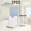 LUTER 2 Pcs Magnetic Pen Holder Pencil Holder Dry Erase Marker Holder Magnetic Pen Organizer Home School Office Supplies for Refrigerator Whiteboard