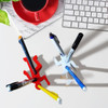 2 Packs Crime Scene Pen Holder  Funny Desk Accessories for Men, Unique Office Decor, Weird Gifts for Coworkers | Cool Desk Gadgets & Fun Office Supp