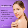 Legend's Creek Farm Goat Milk Lotion - Moisturizing Goat Milk Body Lotion for Body, Hand & Face - 9 oz Body Moisturizer with Shea Butter, Sunflower O