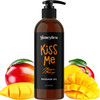 Mango Sensual Massage Oil for Couples - Alluring Tropical Full Body Massage Oil for Date Night and Nourishing Body Moisturizer with Sweet Almond - Ve
