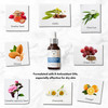 Doppeltree Face Oil for Glowing Skin and Gua Sha Facial Massage, Dermaplaning Facial Oil Anti Aging with Cold-pressed Rosehip Oil, Jojoba Oil, Almond