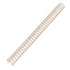 LiebeWH 100Pcs Double Loop Binding Spines 34 Loops Wire Binding System 3:1 Pitch for 120 Sheet Capacity A4 Document Notebook Making Photo Books(Bronz