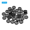 PATIKIL 19mm Plastic Book Binding Discs, 33 Pack Discbound Expansion Discs Round Binder Rings for DIY Notebook Planner, Black
