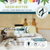 Organic Neem Butter-Coconut Oil, Neem Oil, Neem Leaf, Marula Oil, Kokum Butter, Rosemary, For Sensitive Skin, Itchy Skin, 8 oz.