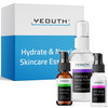 YEOUTH Valentine's Day Skin Care Set | Hyaluronic Acid Serum with Vitamin C | Face Toner | Face Moisturizer | Skincare Kit for Hydrating and Smooth L