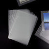 12 Pack A5 Size Sheet Protectors 5.3 x 8 Inch Plastic Sleeves Page Protectors Top Loading Paper Protector for 6 Ring Binders, Acid-Free, Archival Saf