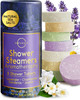 Shower Steamers Aromatherapy - Birthday Gifts for Women and Men - Shower Bombs Aromatherapy, Spa Day Essentials, Relaxation Spa Gifts - Self Care Sto