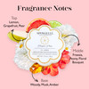 Spongelle Freesia Pear Spongette Loofah Body Scrubber | Bath & Shower Loofah for Women | Body Scrubber Exfoliator with Body Wash Infused Sponge | 5+