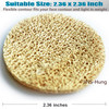 18 Pack Natural Loofah Sponge Exfoliating Face Pads - Facial Body Scrubbers Pad - When Bath Shower and Spa - Loofa Sponges Scrub - Bulk Loofahs Scrub