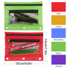 20 Pack Pencil Pouch for 3 Ring Binder bulk Binder Pencil Pouch with Zipper, Pencil Pouches Pencil Bags for bulk Pencil Box Pencil Case for Storing O