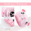 G2PLUS Shower Cap, 2PCS Funny Cute Cartoon Bath Hat, Waterproof Shower Bath Caps, Elastic Bath Cap for Boys or Girls