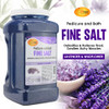SPA REDI - Detox Foot Soak Pedicure and Bath Fine Salt, Lavender and Wildflower, 128 Oz - Made with Dead Sea Salts, Argan Oil, Coconut Oil, and Essen
