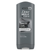 DOVE MEN + CARE Purifying Charcoal + Clay Body and Face Wash with 24-Hour Nourishing Micromoisture Technology Body Wash for Men, 13.5 oz