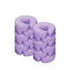 Master Massage Microfiber Massage Table Face Cushion Cover 12piece Set, Purple, 12count