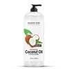 Majestic Pure Fractionated Coconut Oil - Relaxing Massage Oil, Liquid Carrier Oil for Diluting Essential Oils - Skin, Lip, Body & Hair Oil Moisturize