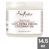 Shea Moisture Coconut Oil, 100% Extra Virgin Coconut Oil Skin Care, Pregnancy Moisturizer for Stretch Marks, Pure Coconut Oil Hair Care, Vitamin E, C