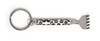 Kikkerland Mini Keyring Back Scratcher, Assorted Patterns